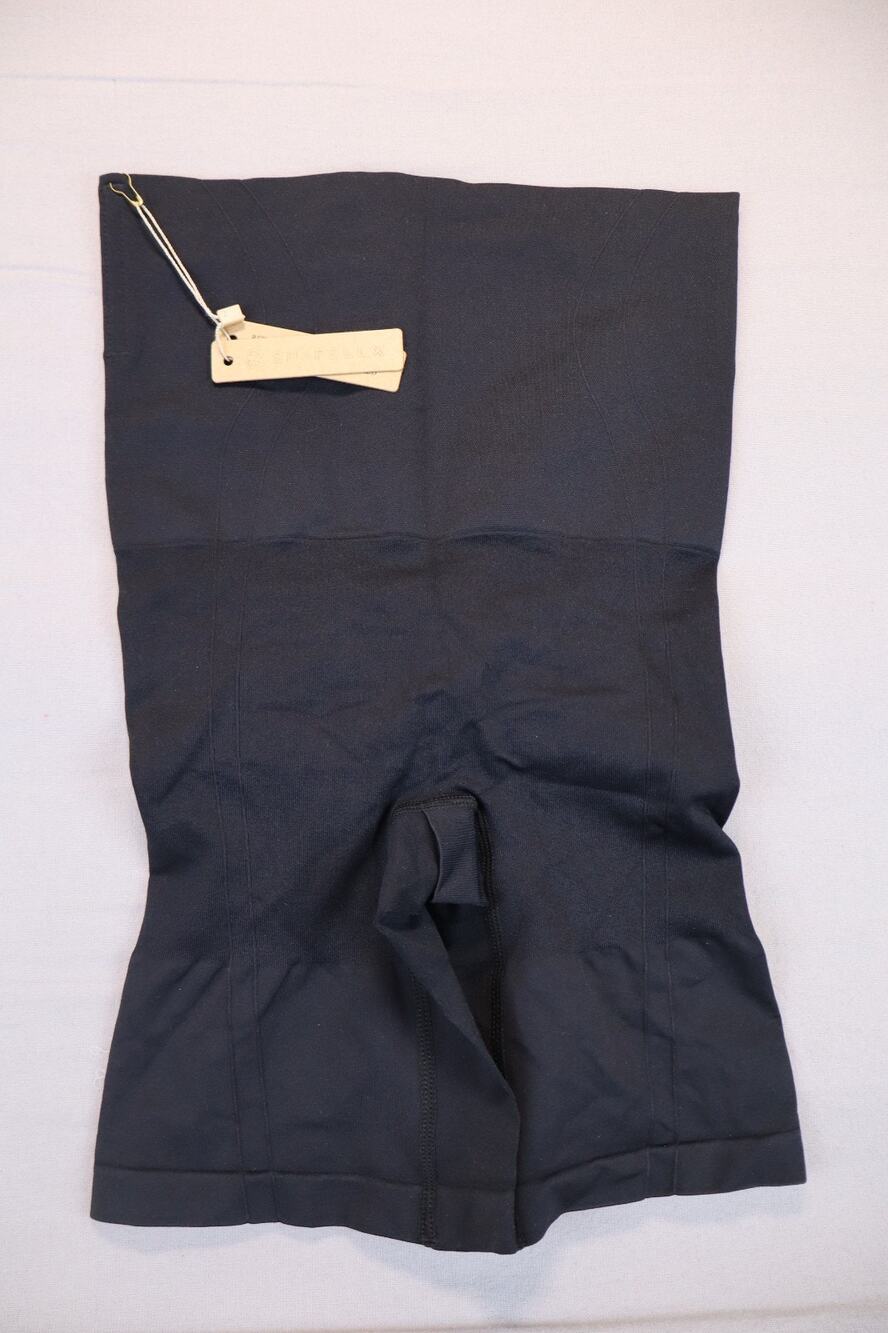 NEW Shapellx Black Tummy Control Slimming Shaping High Waisted Shorts Size M/L